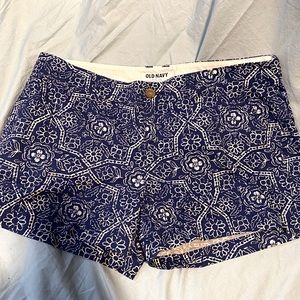 Womens Old Navy Floral Shorts